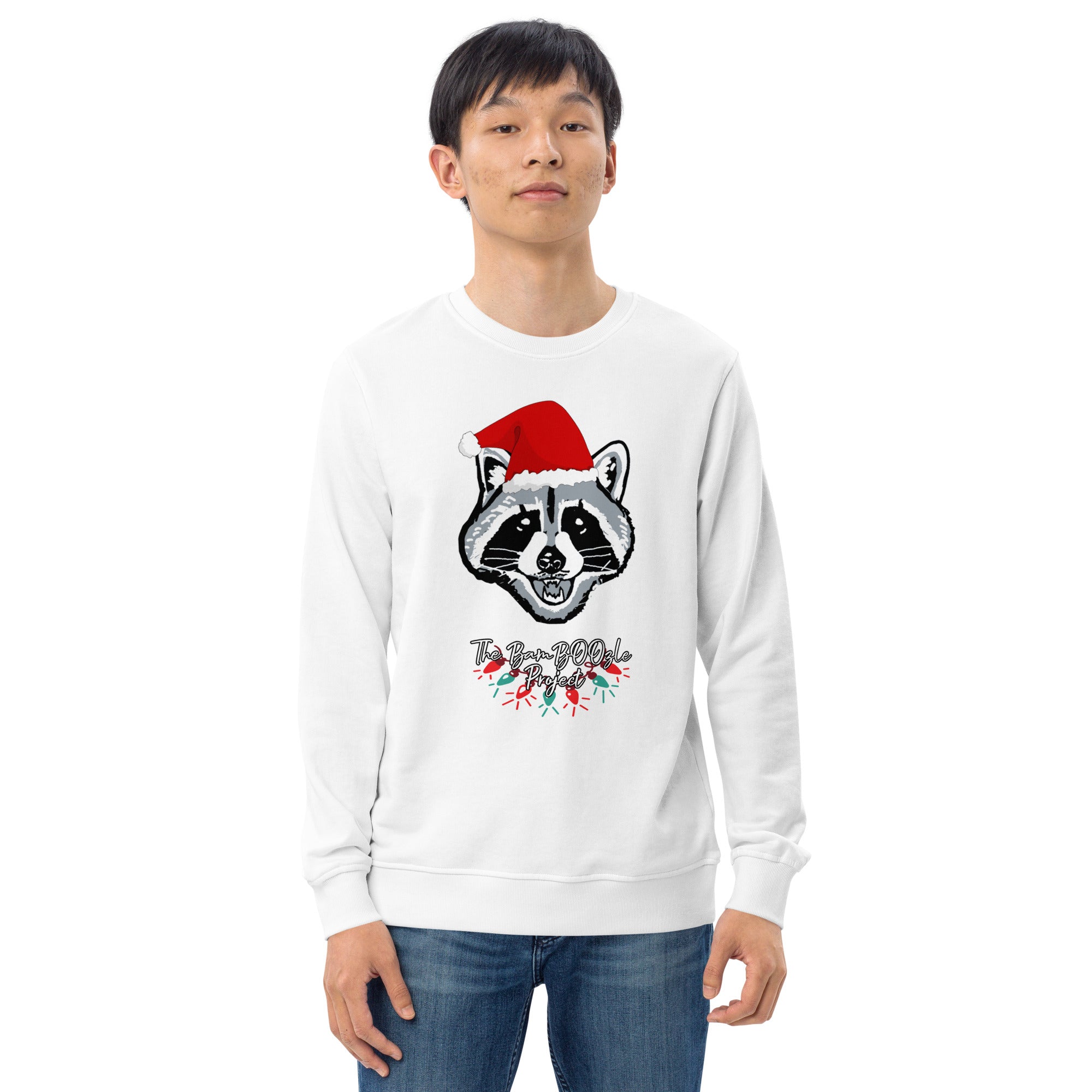 Scooter Christmas Unisex Organic Sweatshirt