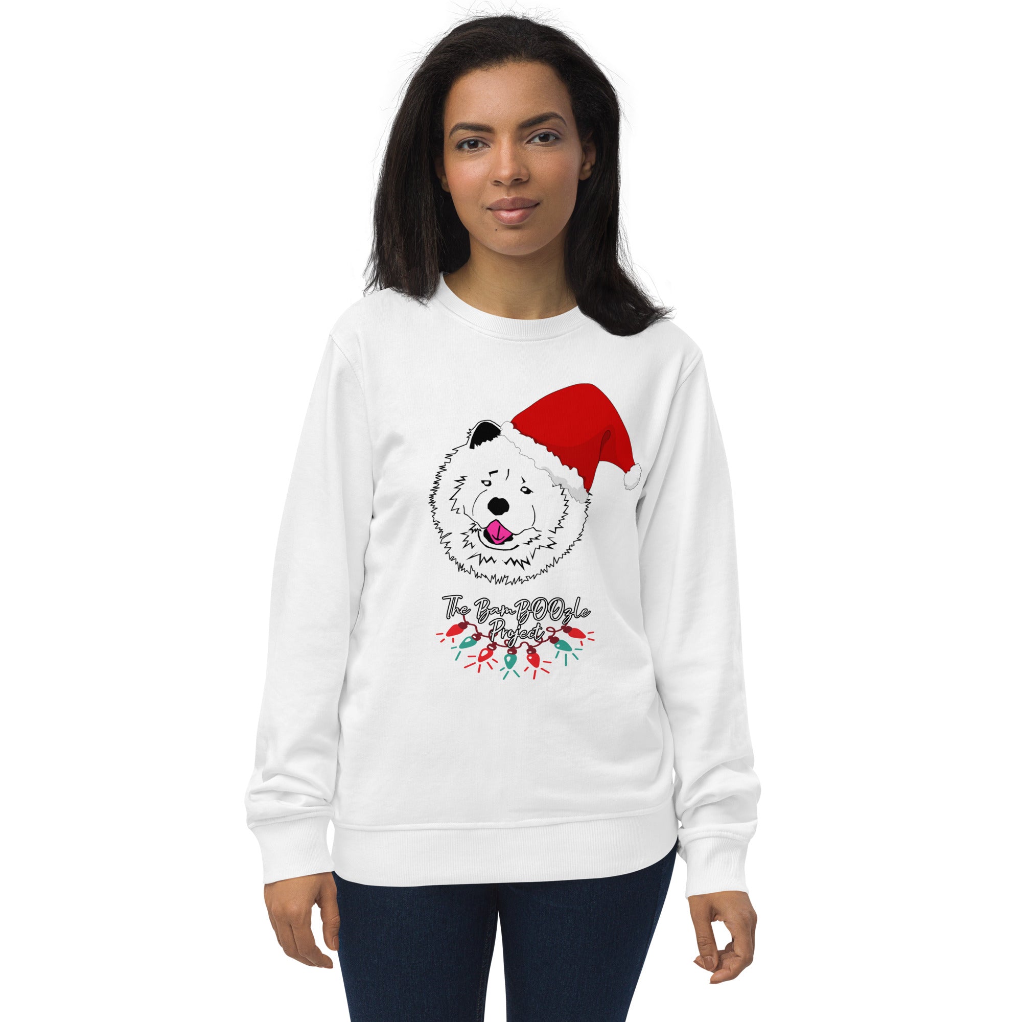 Chimmie Chow Christmas Unisex Organic Sweatshirt