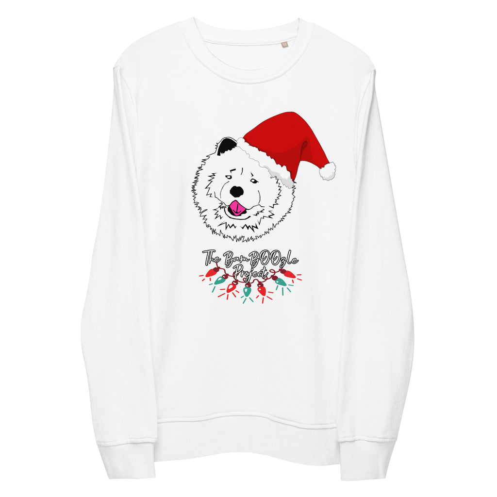Chimmie Chow Christmas Unisex Organic Sweatshirt