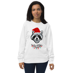 Scooter Christmas Unisex Organic Sweatshirt