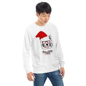 Boo Christmas Unisex Organic Sweatshirt