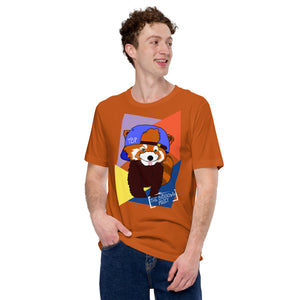 Rad Panda Art Unisex T-shirt