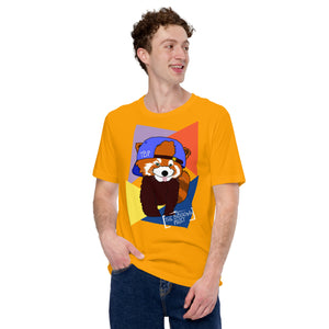 Rad Panda Art Unisex T-shirt