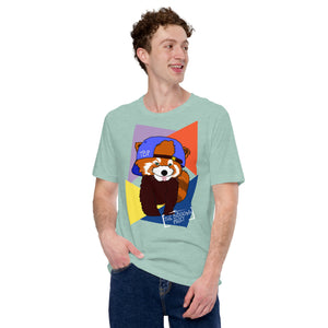 Rad Panda Art Unisex T-shirt
