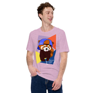 Rad Panda Art Unisex T-shirt