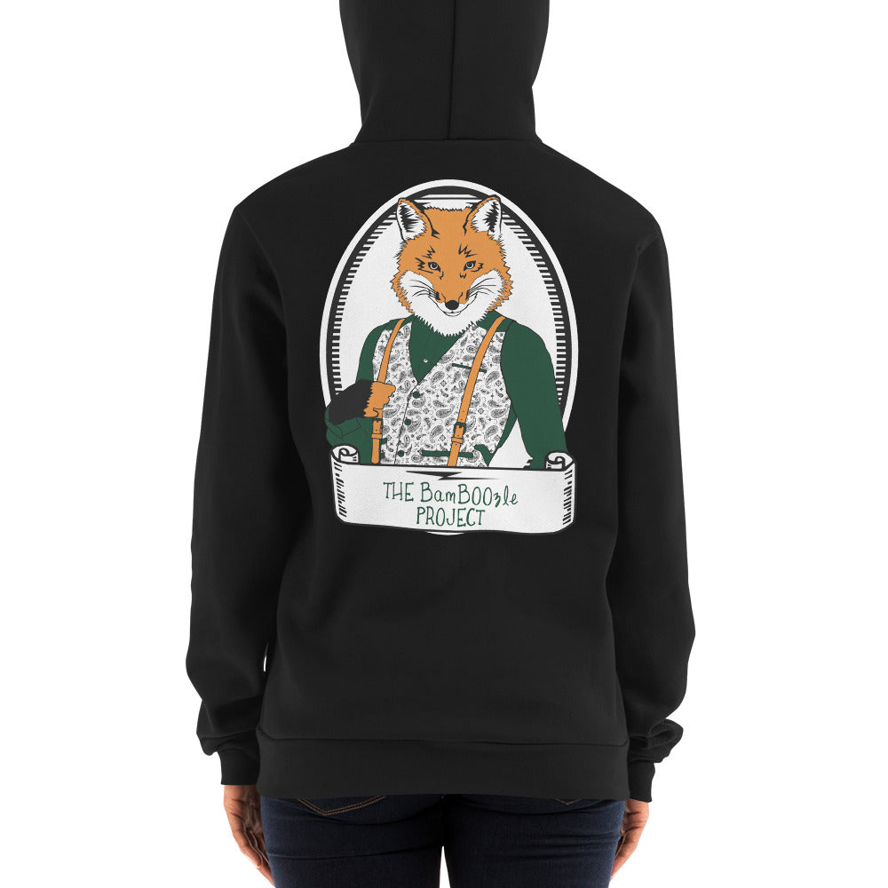 Gentleman Fox Unisex Zip Up Hoodie