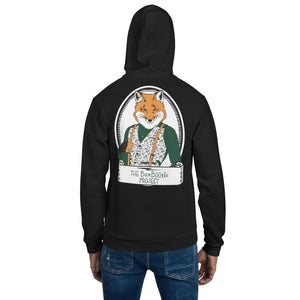 Gentleman Fox Unisex Zip-up Hoodie