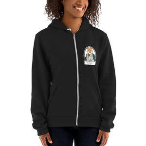 Gentleman Fox Unisex Zip Up Hoodie