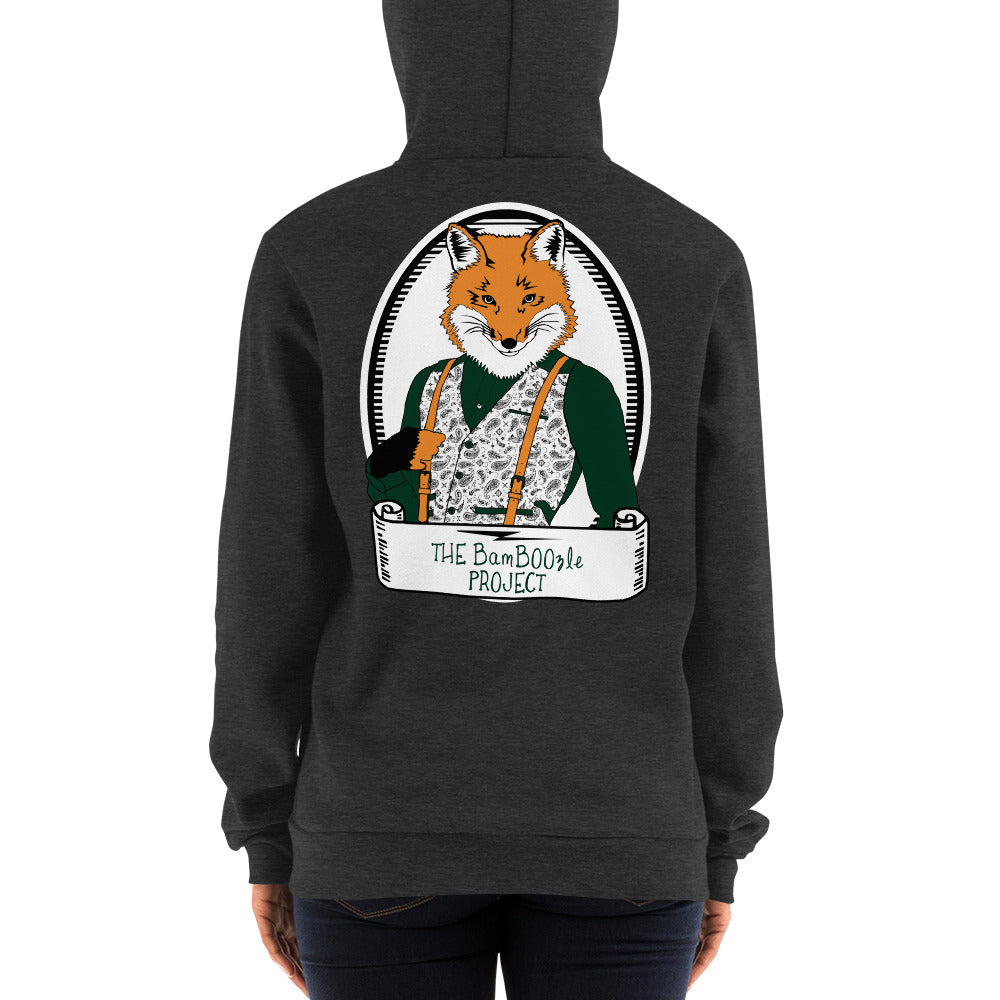 Gentleman Fox Unisex Zip Up Hoodie