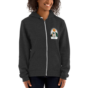 Gentleman Fox Unisex Zip Up Hoodie