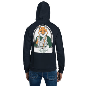 Gentleman Fox Unisex Zip-up Hoodie
