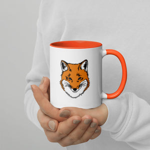 Gentleman Fox Mug with Color Inside