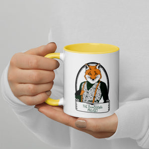 Gentleman Fox Mug with Color Inside