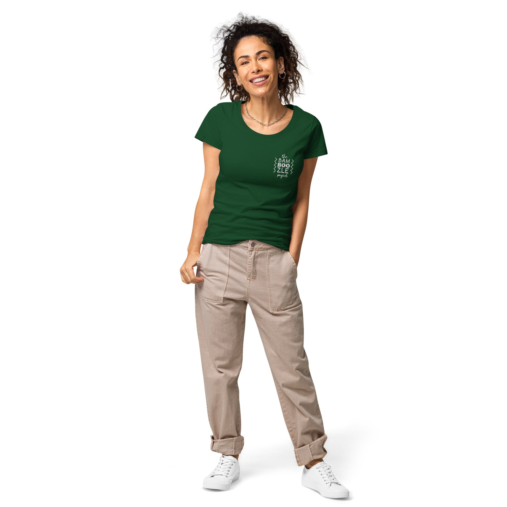 BamBOOzle Stacked Women’s Organic T-shirt