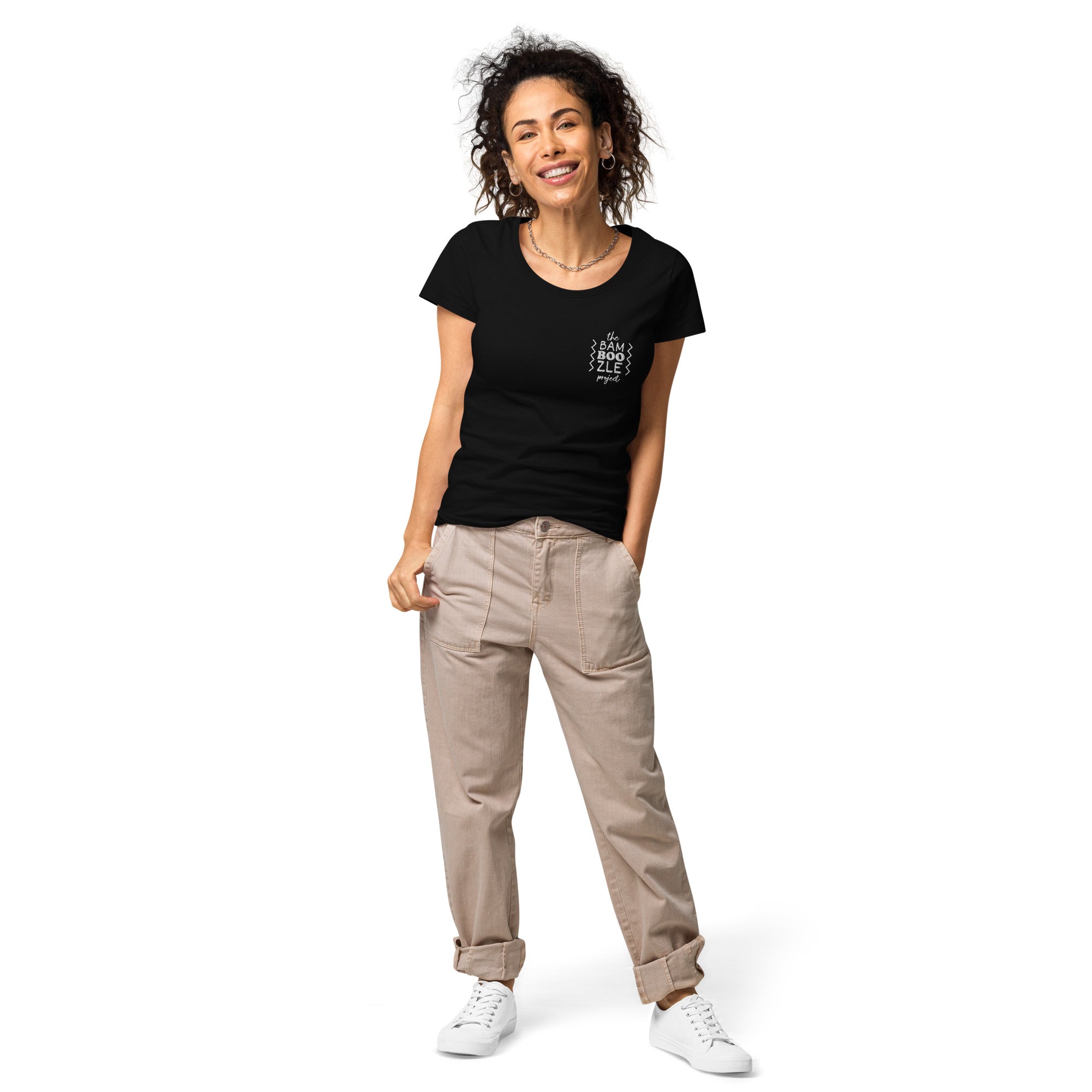 BamBOOzle Stacked Women’s Organic T-shirt