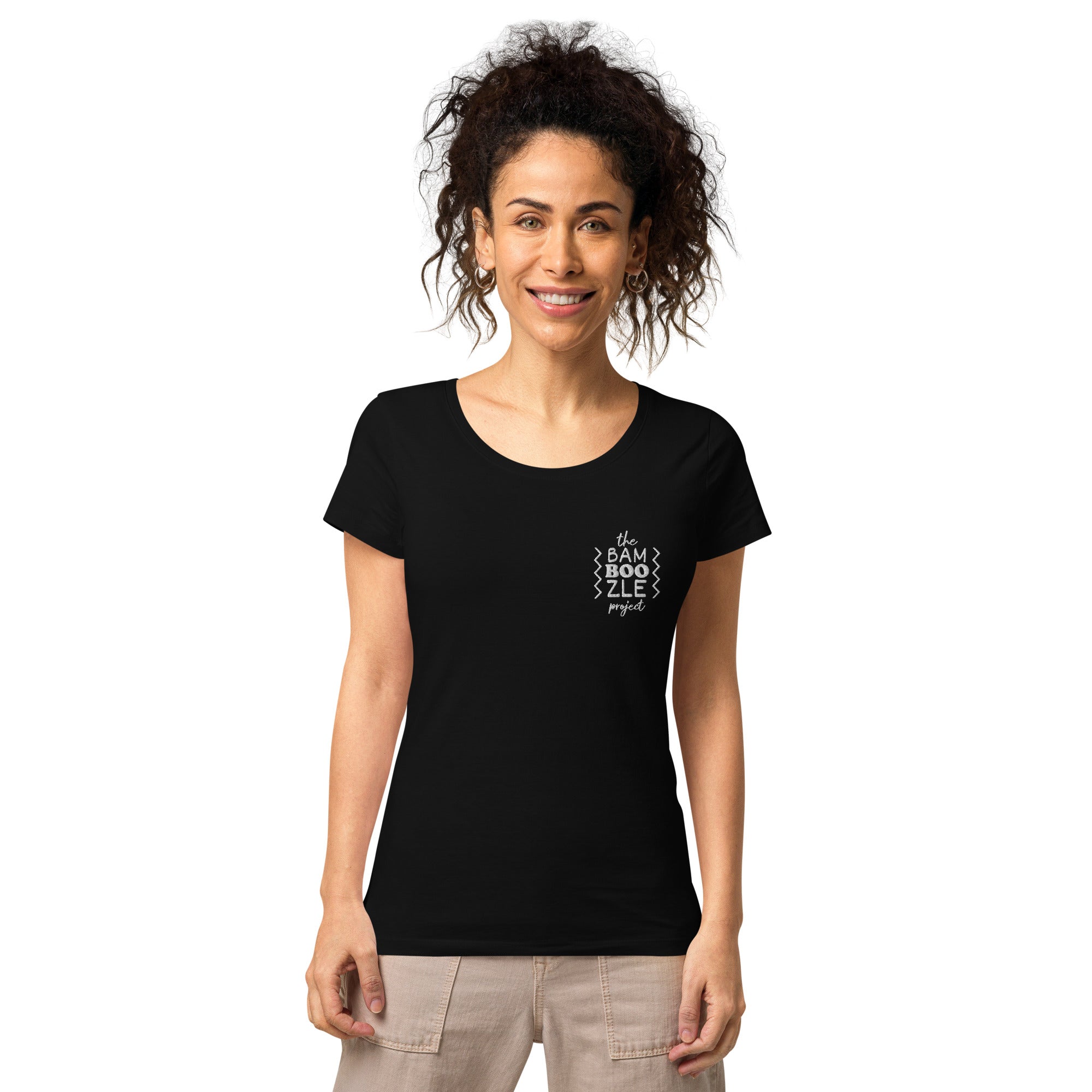 BamBOOzle Stacked Women’s Organic T-shirt