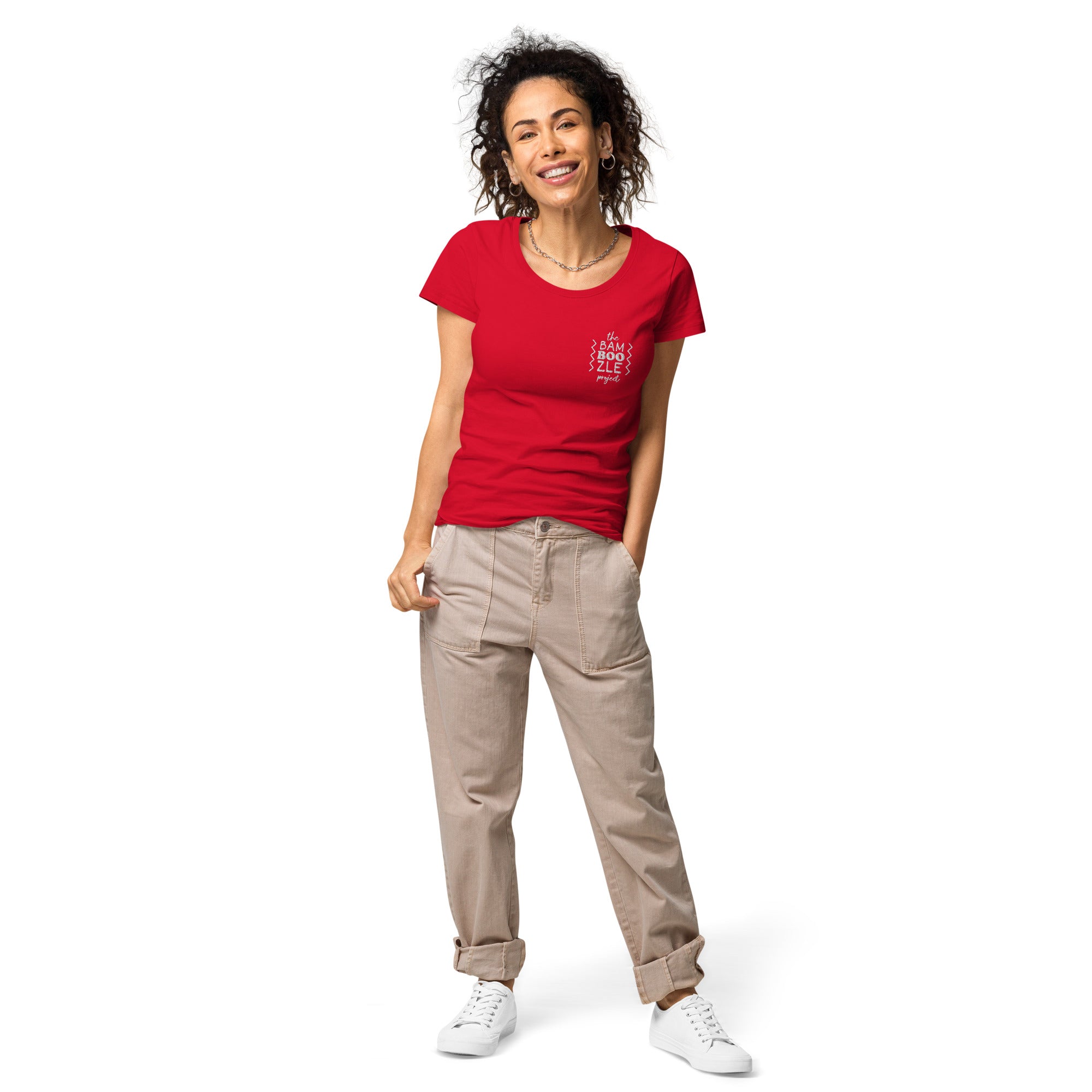 BamBOOzle Stacked Women’s Organic T-shirt