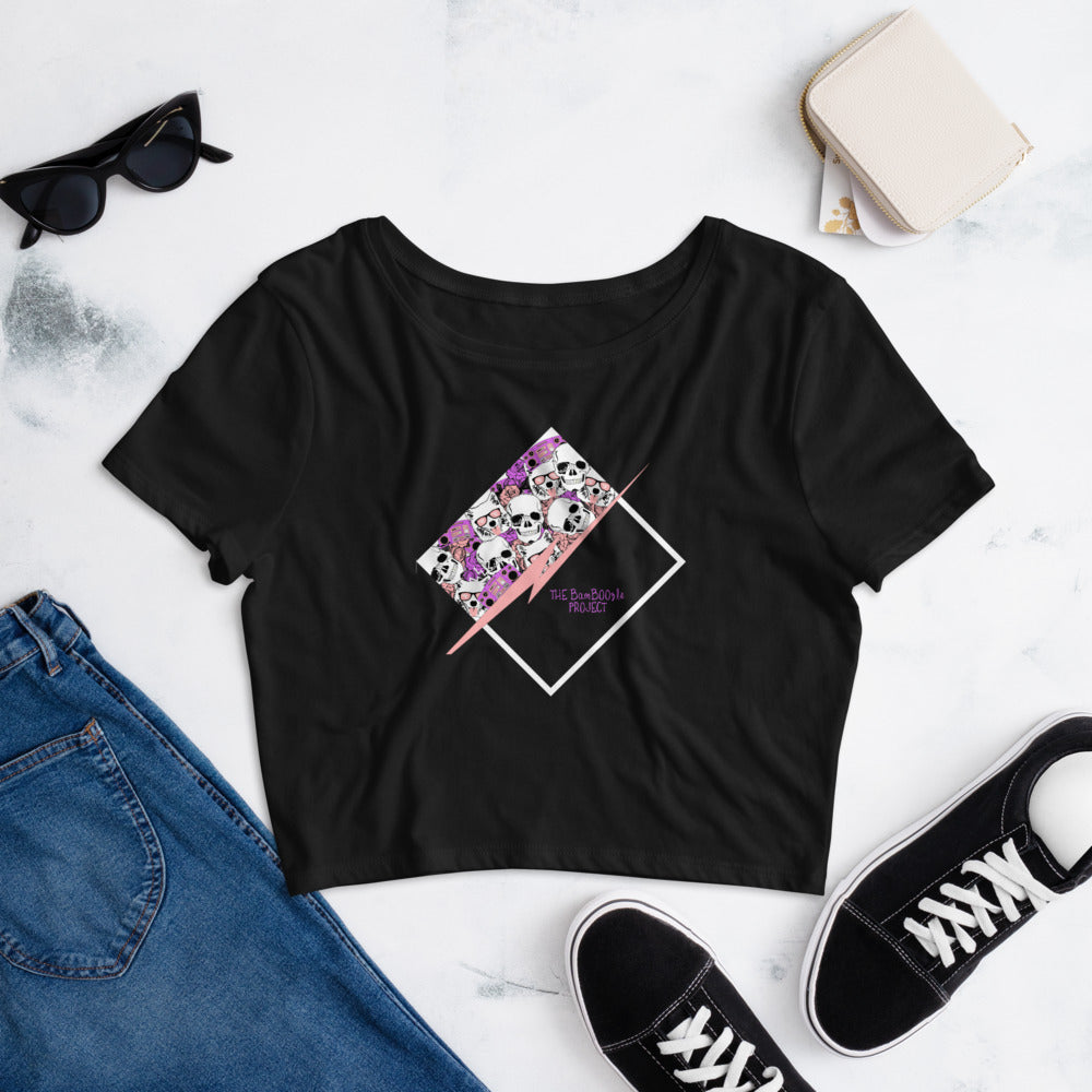 Lightning Box Women’s Crop Tee