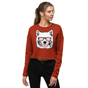 BamBoozle Bear Crop Sweatshirt
