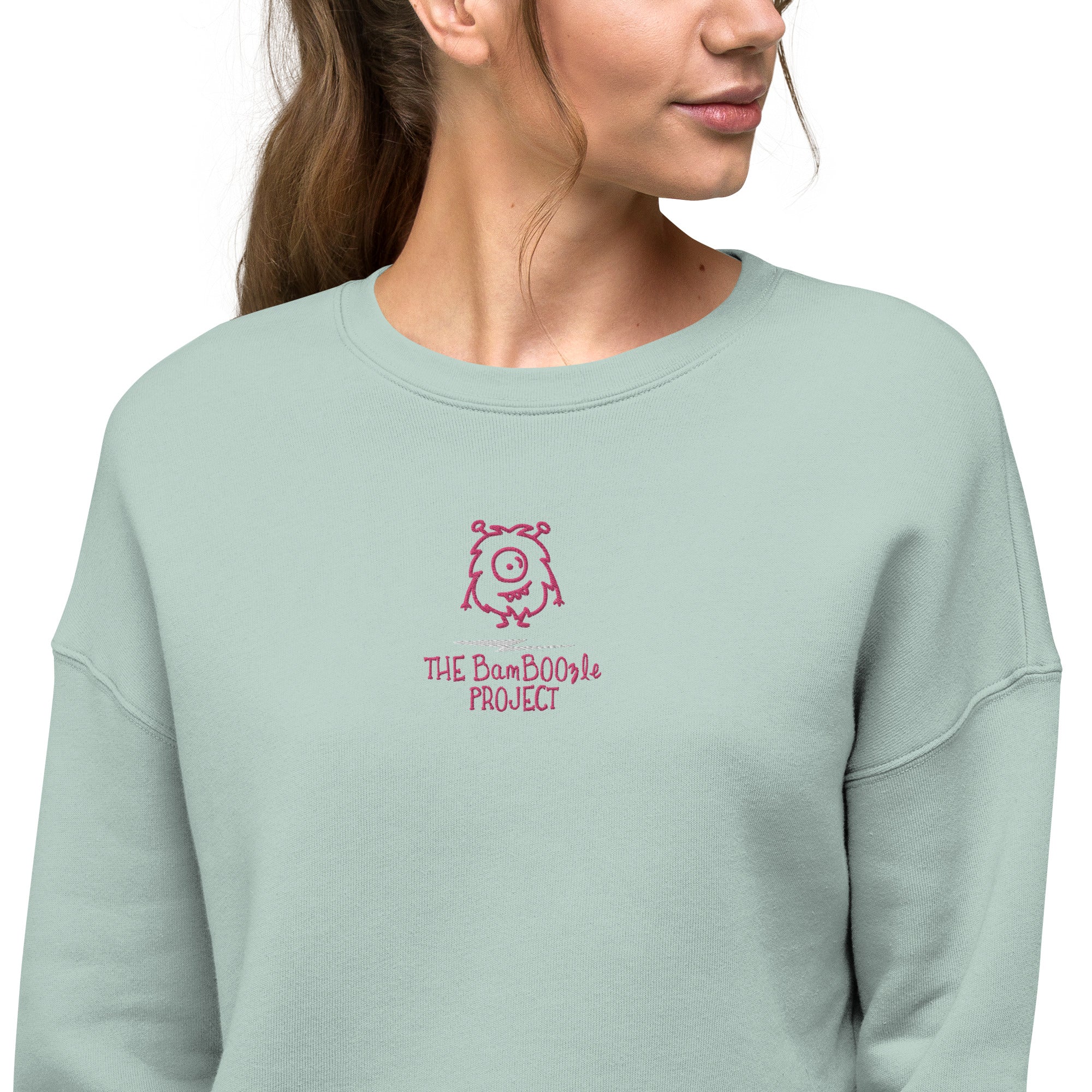 One Eyed Cutie Pie Crop Sweatshirt