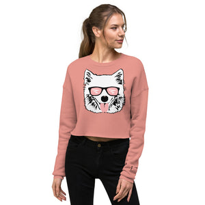 BamBoozle Bear Crop Sweatshirt