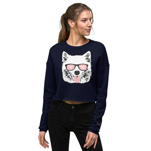 BamBoozle Bear Crop Sweatshirt