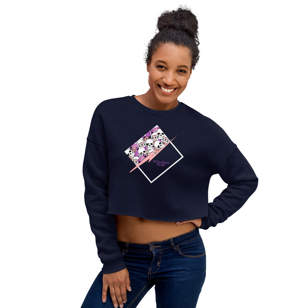 Lightning Box Crop Sweatshirt