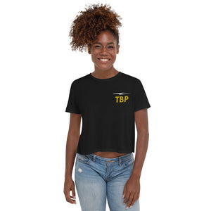 TBP Embroidered Crop Top