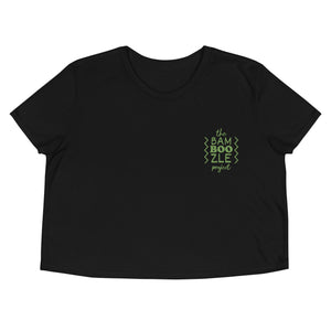 BamBoozle Stacked Crop Tee