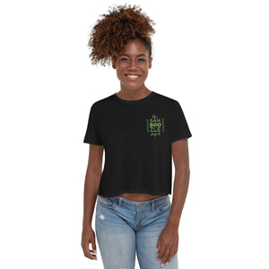 BamBoozle Stacked Crop Tee
