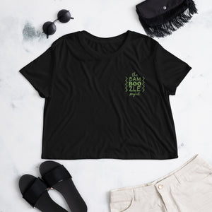 BamBoozle Stacked Crop Tee