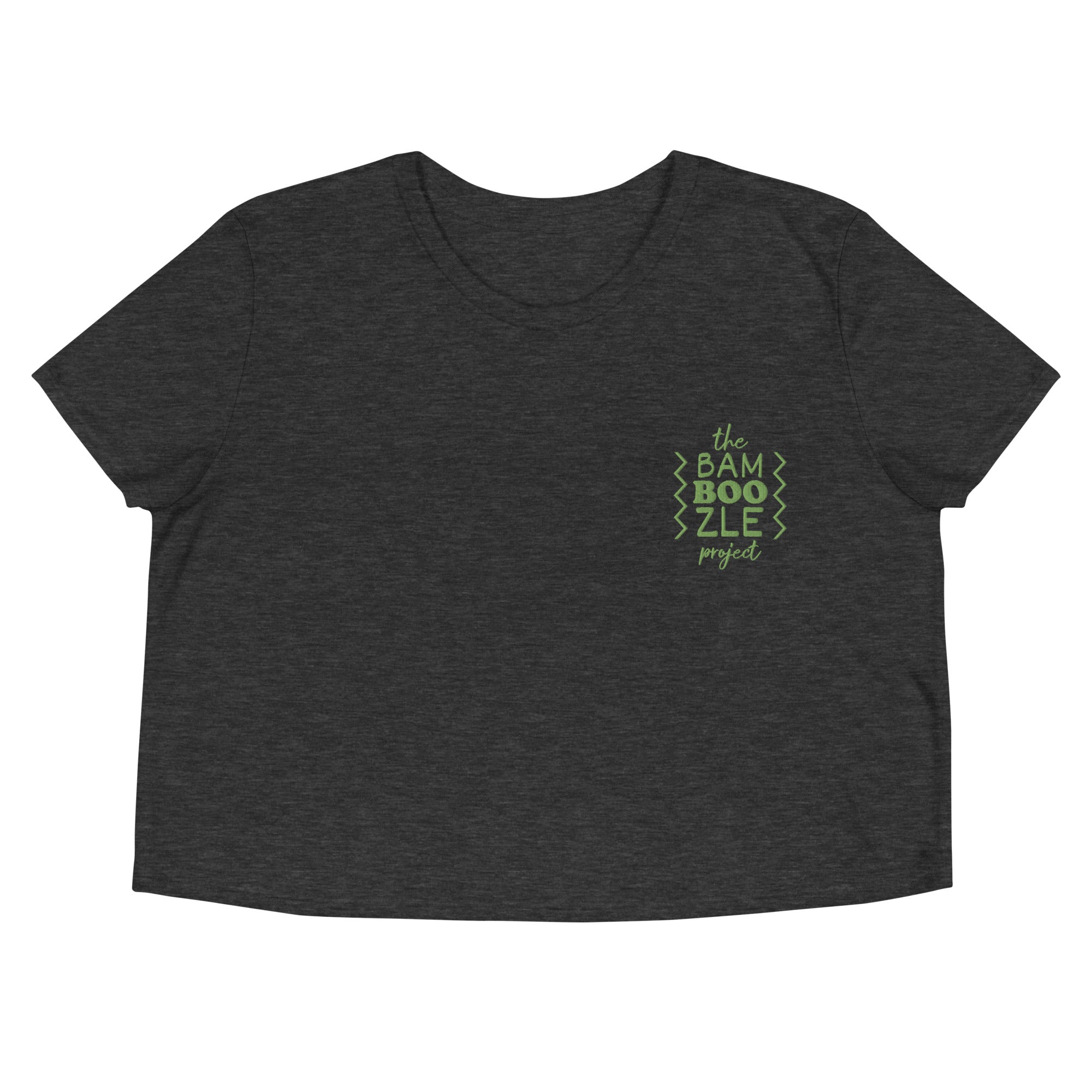 BamBoozle Stacked Crop Tee