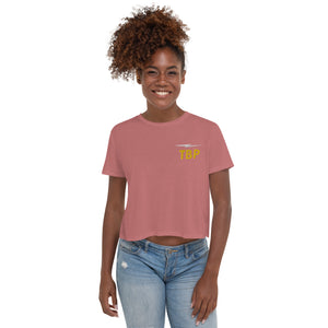 TBP Embroidered Crop Top