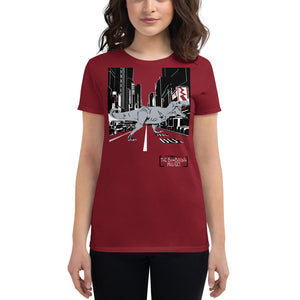 Women's T-Rex in Times Square T-shirt