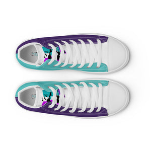 Women’s Bad Panda high top canvas shoes
