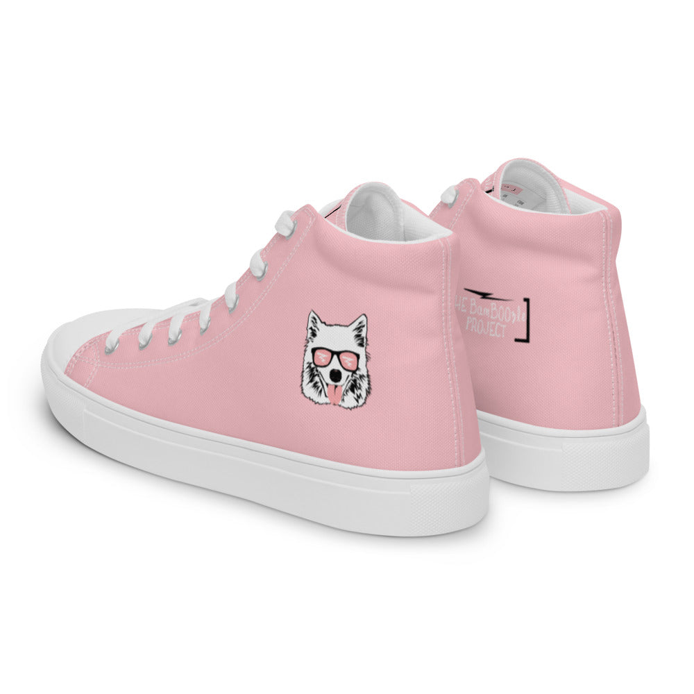Women’s BamBoozle Bear High Top Canvas Shoes