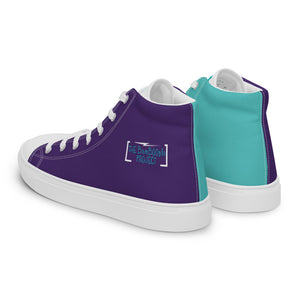 Women’s Bad Panda high top canvas shoes