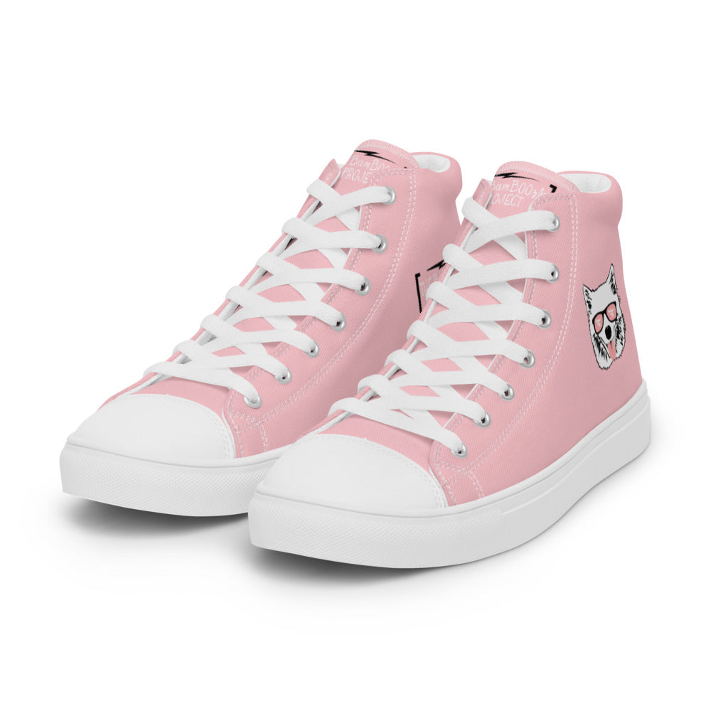 Women’s BamBoozle Bear High Top Canvas Shoes