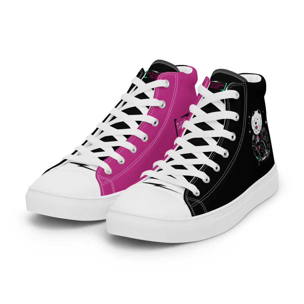 Women’s Chimothy Chowder Astropup high top canvas shoes