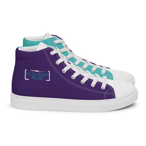 Women’s Bad Panda high top canvas shoes