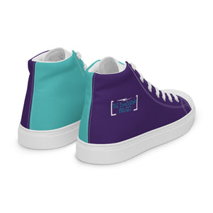 Women’s Bad Panda high top canvas shoes