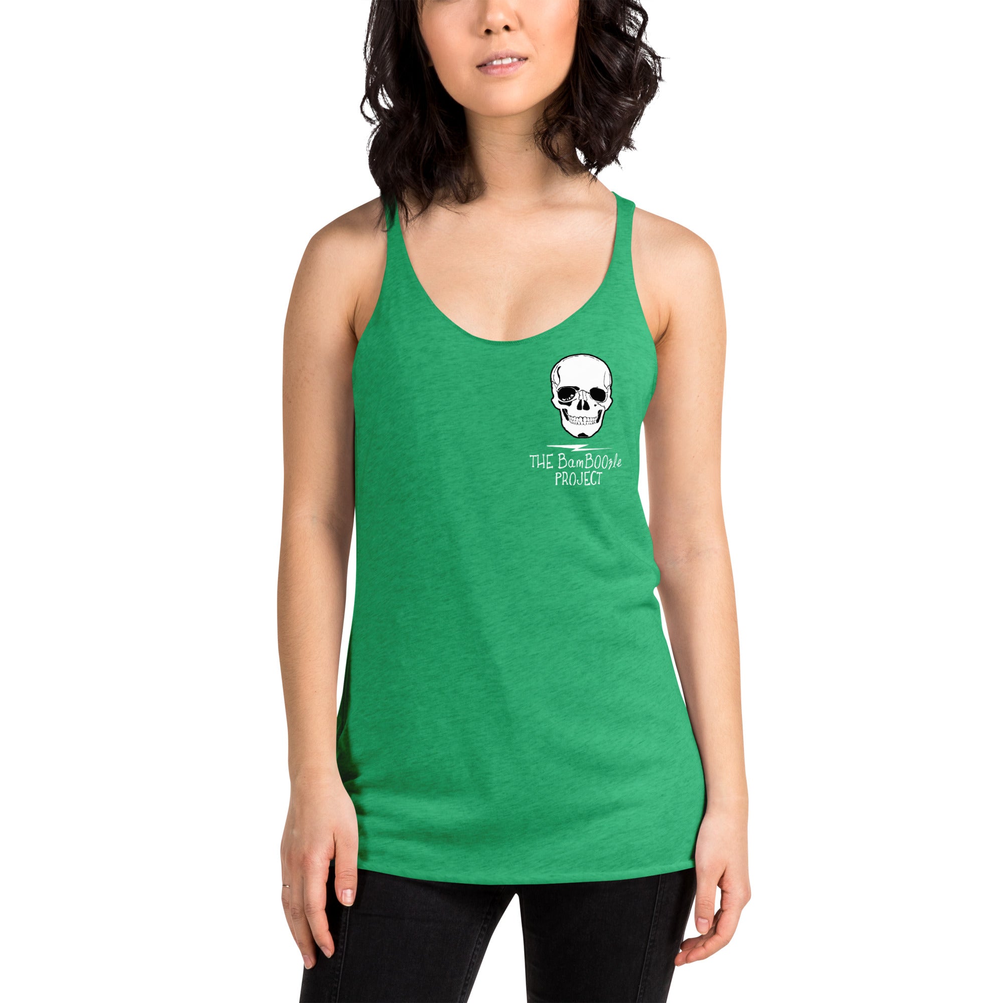 Skull Crusher Left Women's Racerback Tank