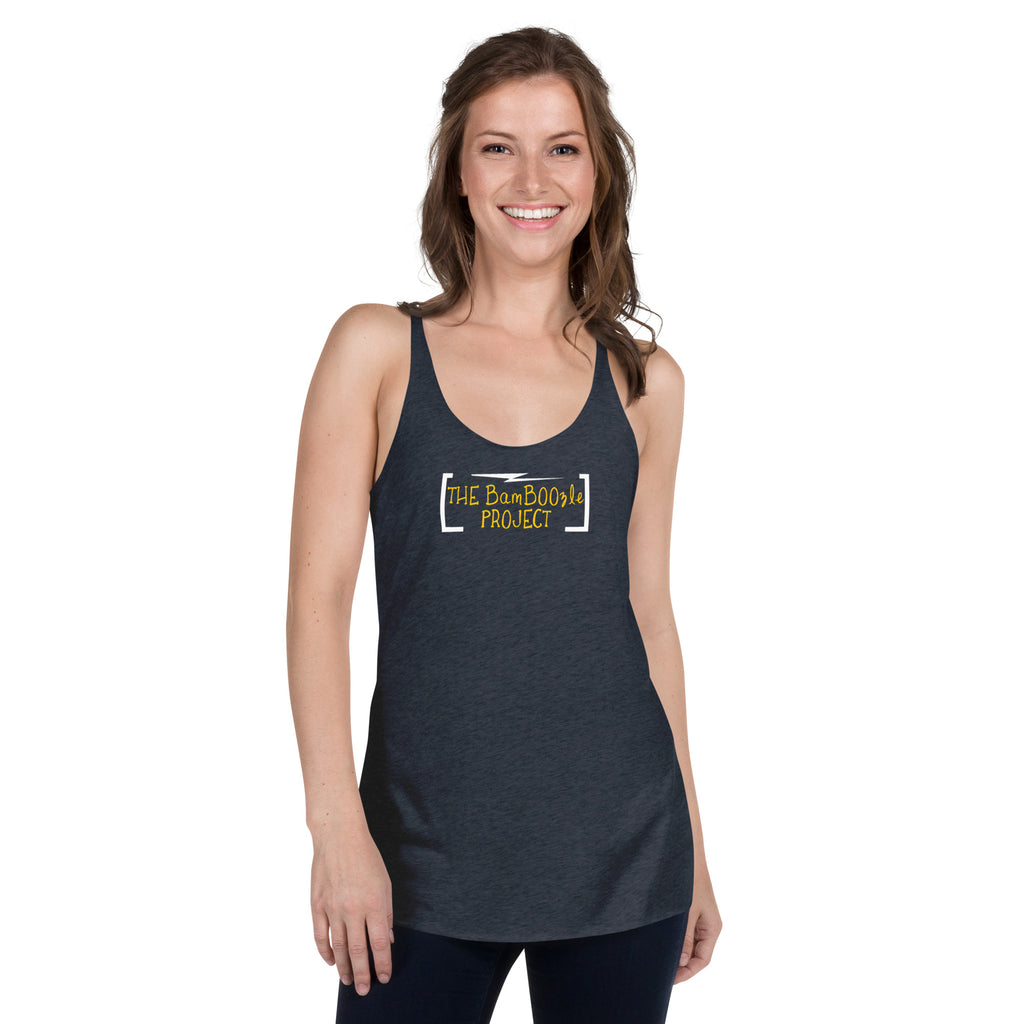 BamBoozle Project Yellow Women's Racerback Tank