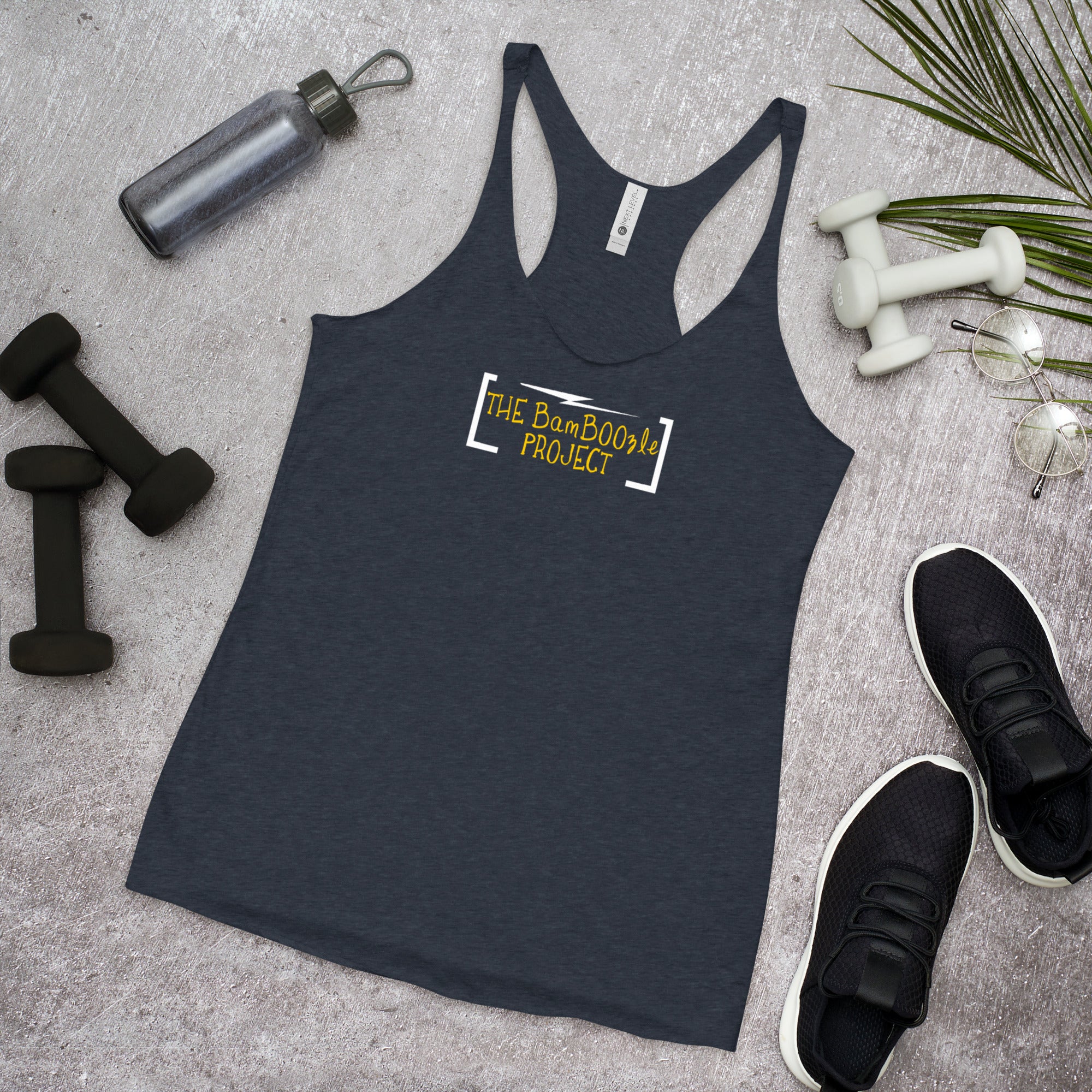 BamBoozle Project Yellow Women's Racerback Tank