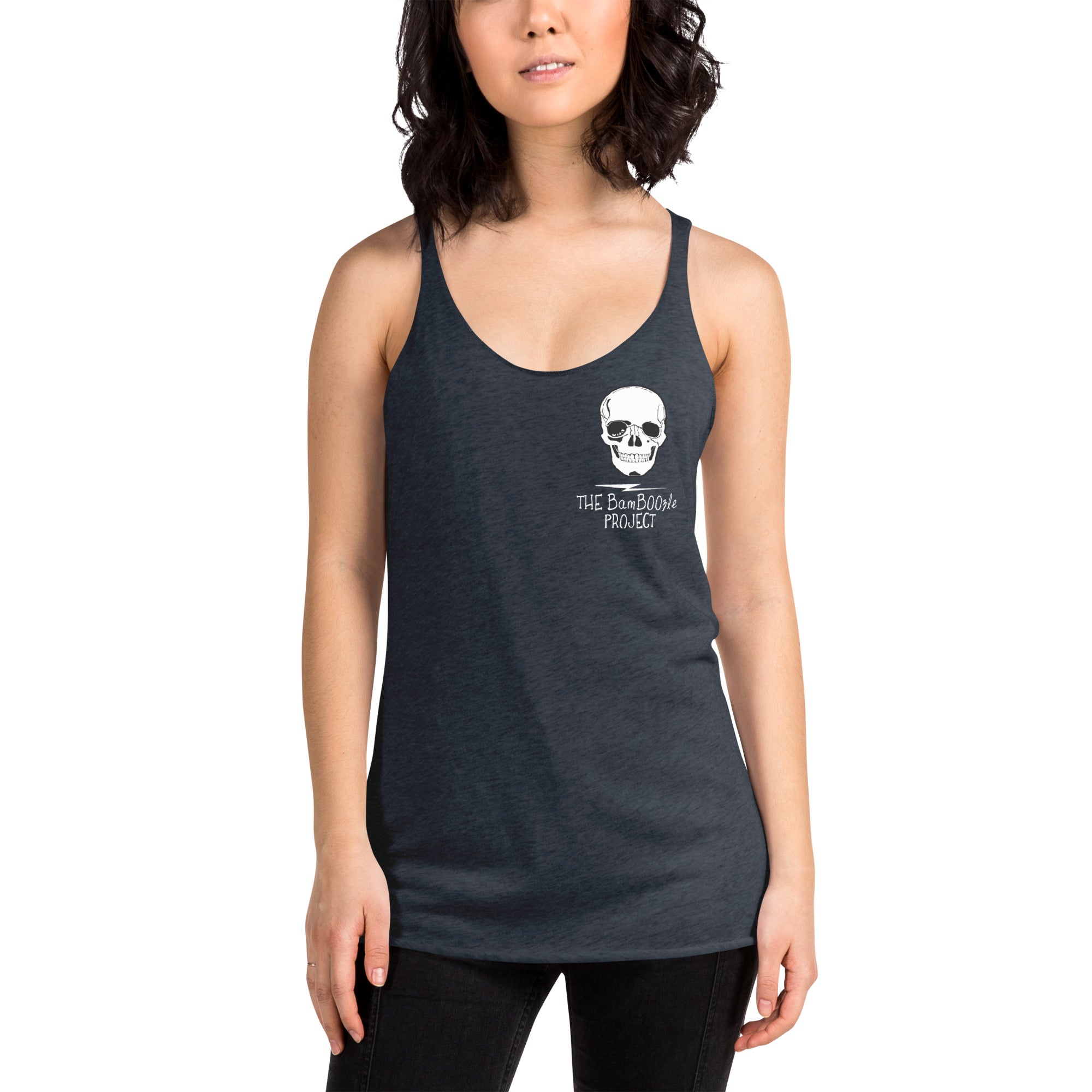 Skull Crusher Left Women's Racerback Tank