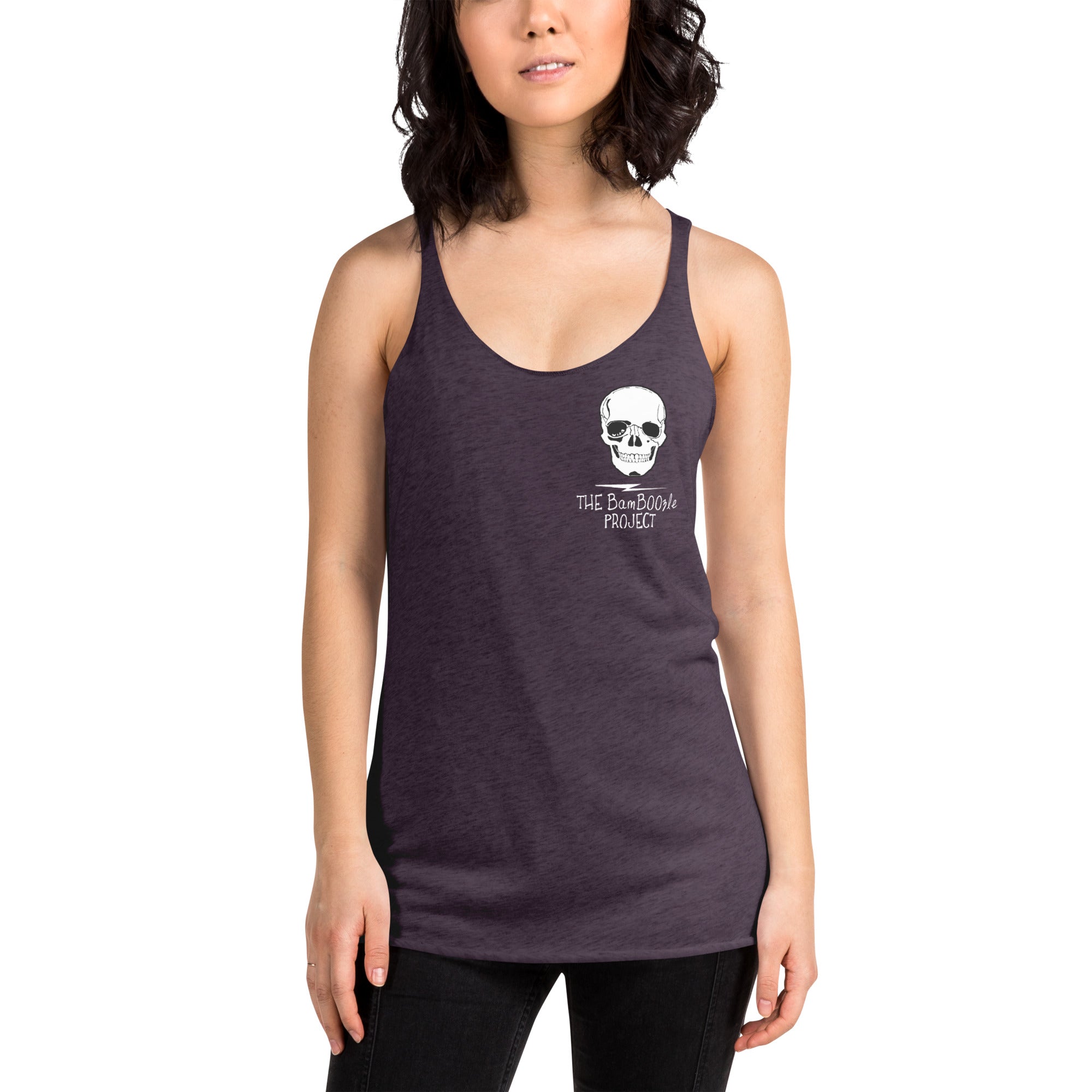 Skull Crusher Left Women's Racerback Tank