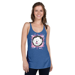 Floralpup Women's Racerback Tank