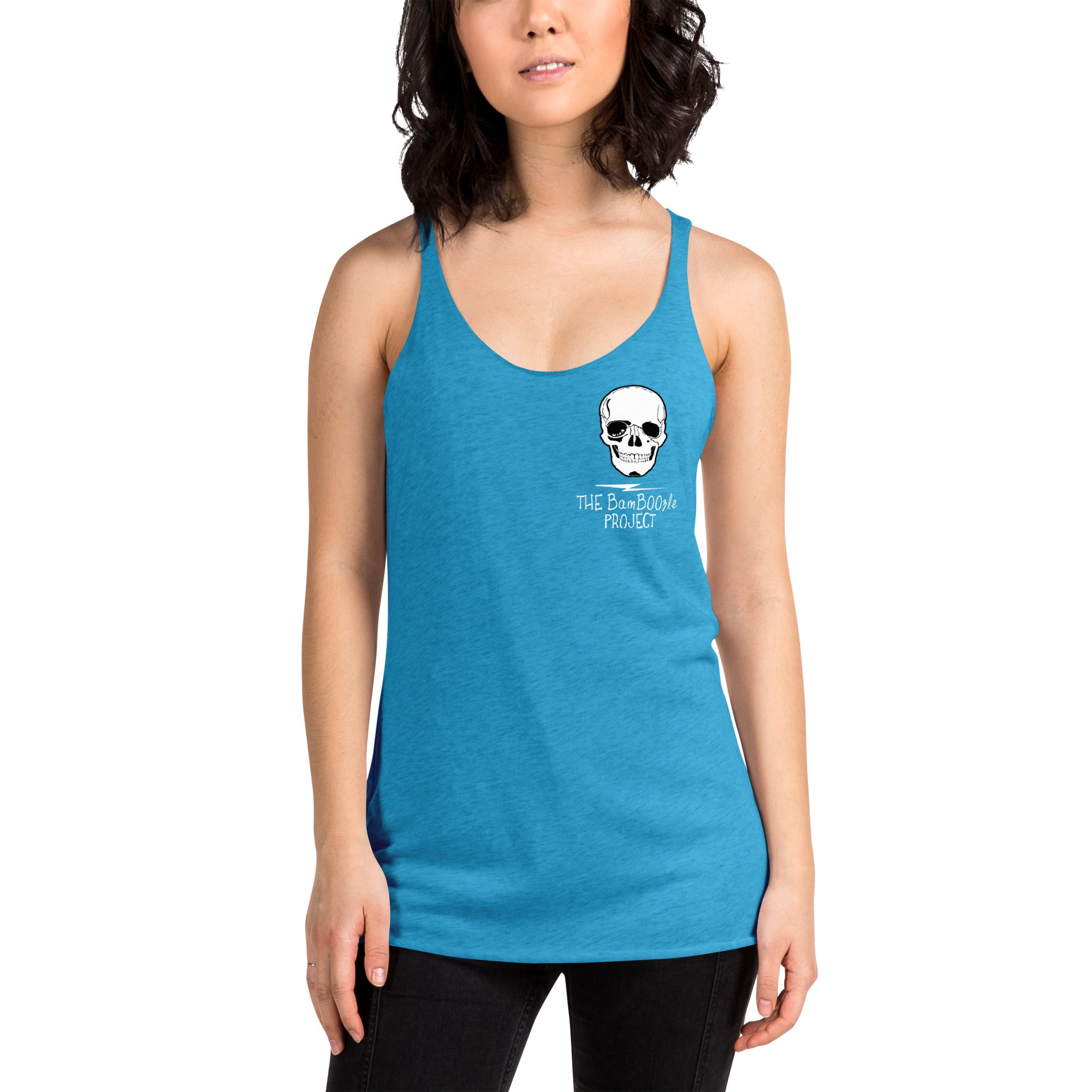 Skull Crusher Left Women's Racerback Tank