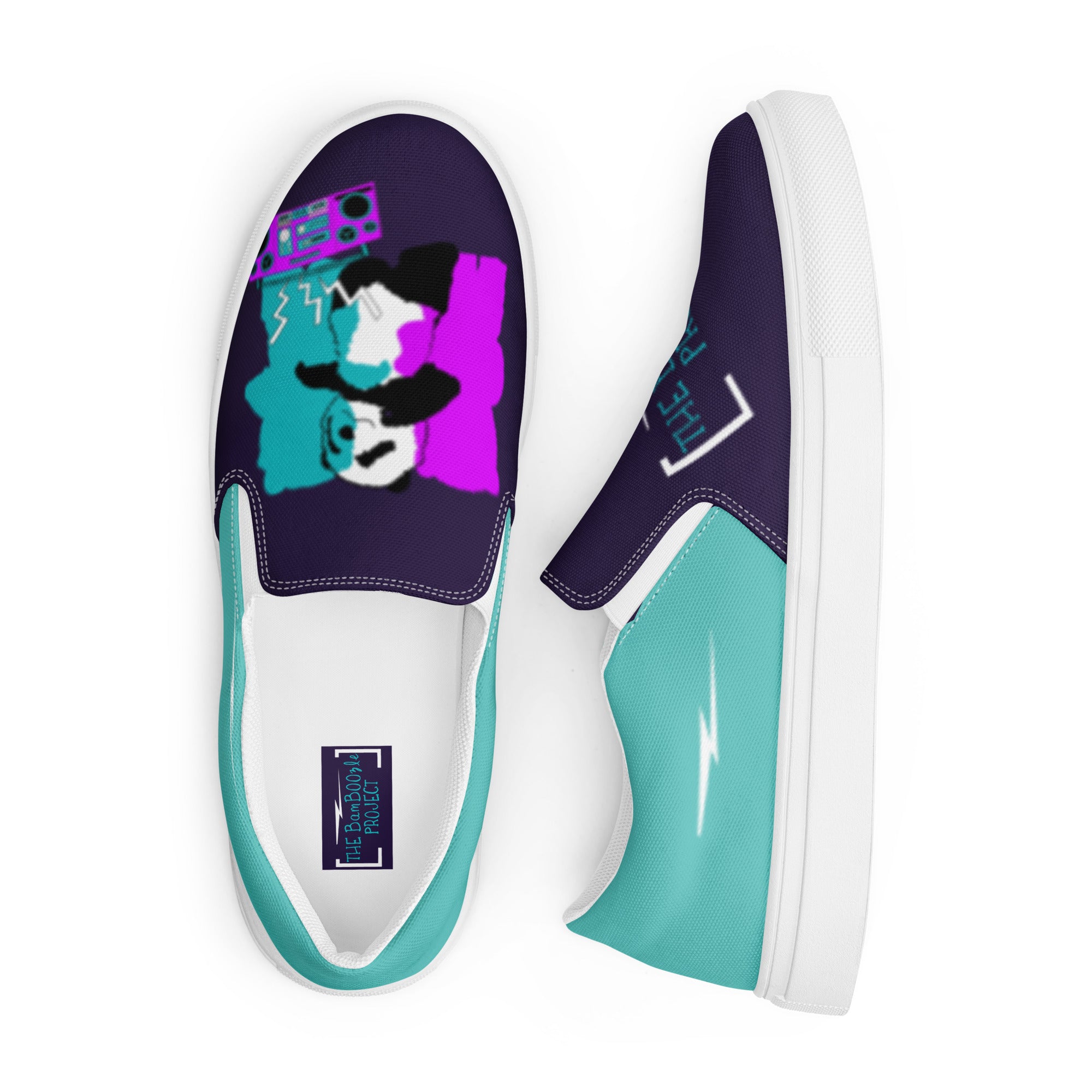 Bad Panda Women’s slip-on canvas shoes