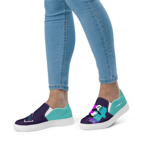 Bad Panda Women’s slip-on canvas shoes